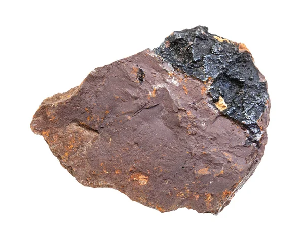 Limonit (hnědá železná ruda) hornina s goethitem — Stock fotografie