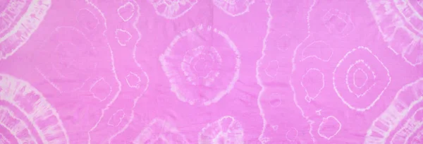 Abstrakcyjny Wzór Różowy Szalik Kolorowe Tie Barwnik Batik Technika — Zdjęcie stockowe