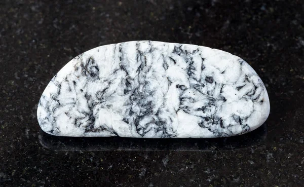 Primer Plano Muestra Mineral Natural Colección Geológica Roca Magnesita Laminada — Foto de Stock