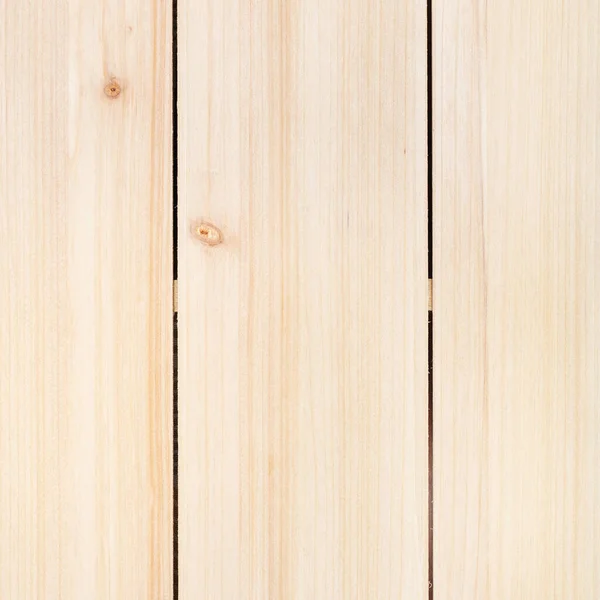 正方形の木製の背景 垂直松の板から塗装されていない木製の板 — ストック写真