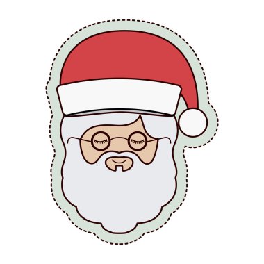 Merry Christmas Santa tasarım