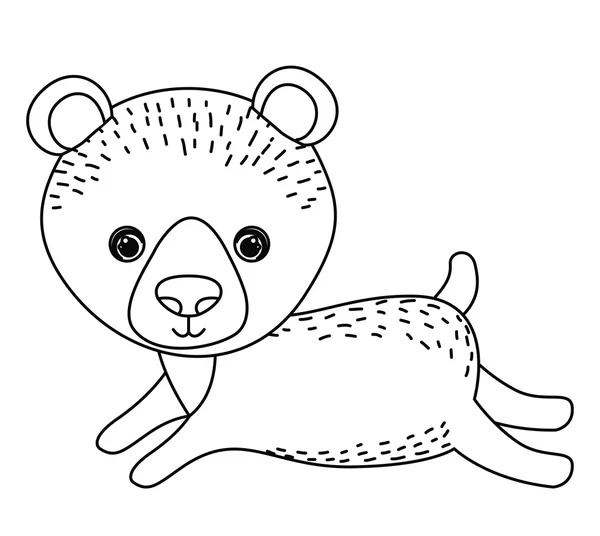 Nést zvířat kreslený design — Stockový vektor