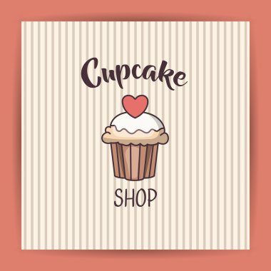 Muffin unlu gıda tasarım