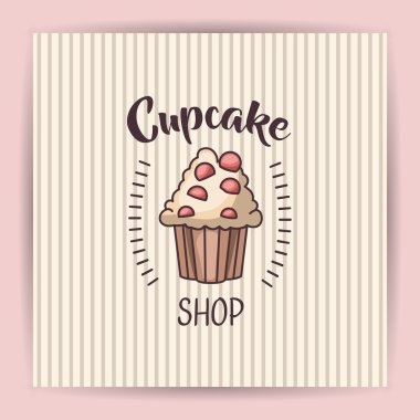 Muffin unlu gıda tasarım