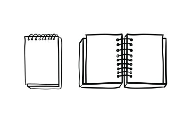 Açık kitap ve edebiyat tasarımı