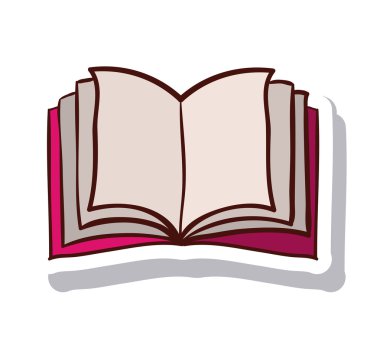 Açık kitap ve edebiyat tasarımı