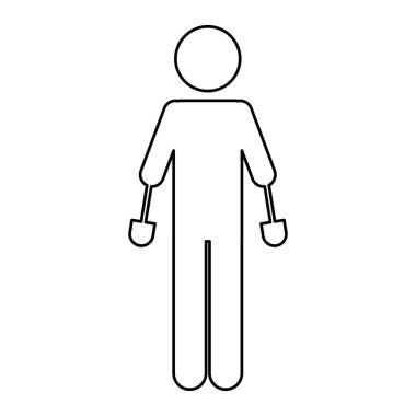 Engelli İnsanlar tasarım için izole protez