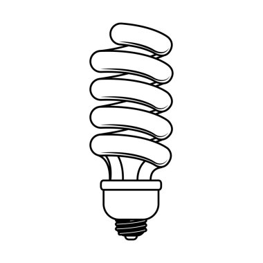 İzole ve siluet ampul Tasarla