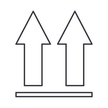 İzole ve siluet okları Tasarla
