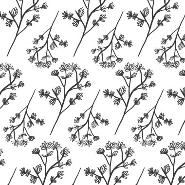 desen bitki etkileri ve çiçeklerle