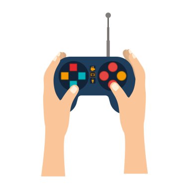 elleri antenle uzaktan kumanda ile