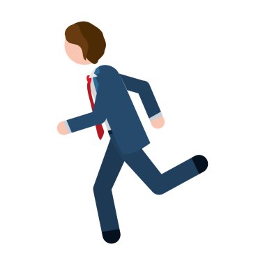 adam resmi uygun mavi ile hızlı bir şekilde