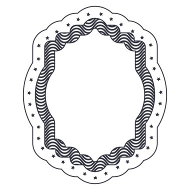 İzole dekoratif gövde tasarımı