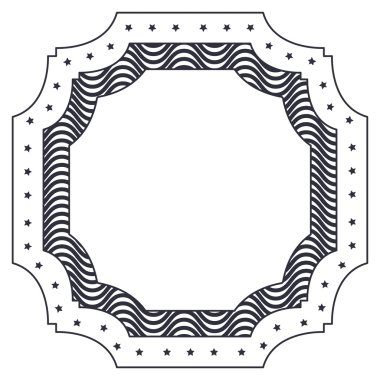 İzole dekoratif gövde tasarımı