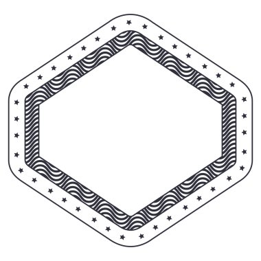 İzole dekoratif gövde tasarımı