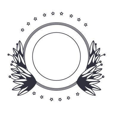 İzole dekoratif gövde tasarımı