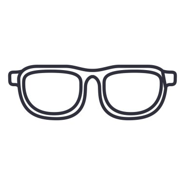 İzole gözlük ve moda tasarımı