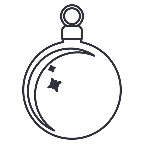 Esfera de design temporada de Natal — Vetor de Stock