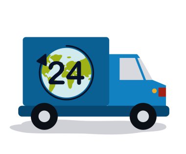 Teslimat ve depolama kavramının kamyon