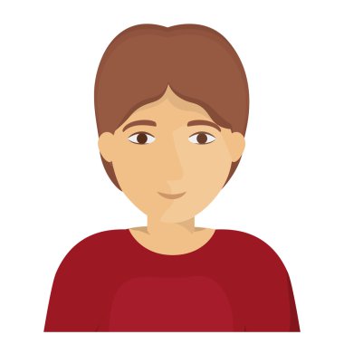 Renkli adam karikatür tasarım