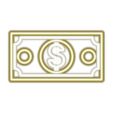 Neon para bill simgesi