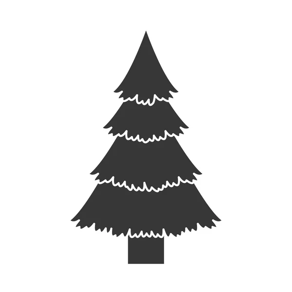 Pin grand arbre — Image vectorielle