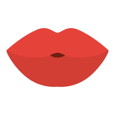 Kırmızı ağız dudaklar