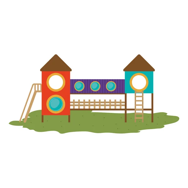 Barn lekplats design — Stock vektor