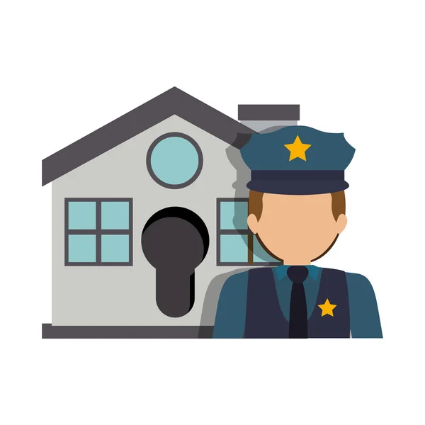 House security system — ストックベクタ