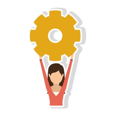 Avatar kadın karikatür