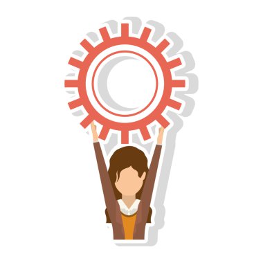 Avatar kadın karikatür