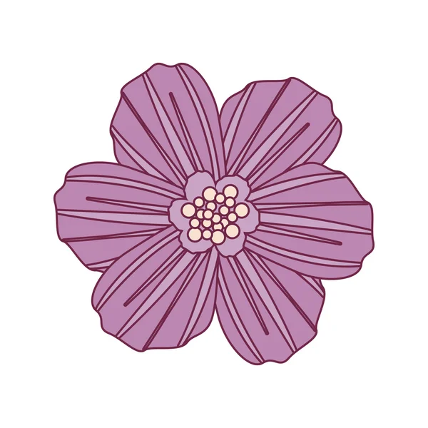 Icône fleur design — Image vectorielle