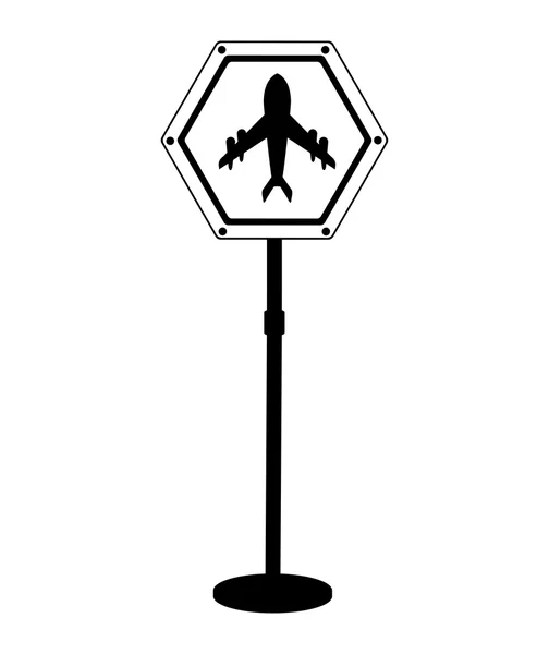 Signo de icono de viaje — Vector de stock