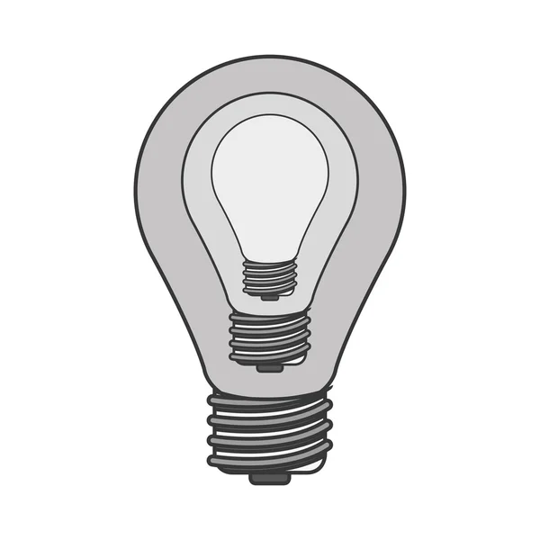 Світла іконка лампа — стоковий вектор