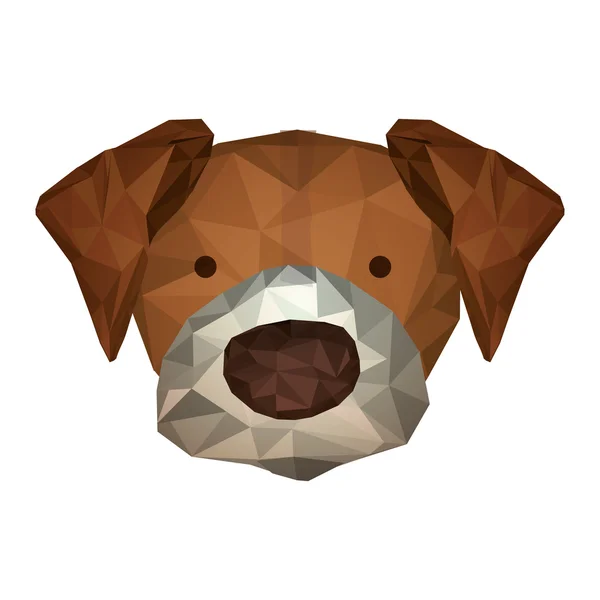 Hond dierlijke pictogram — Stockvector