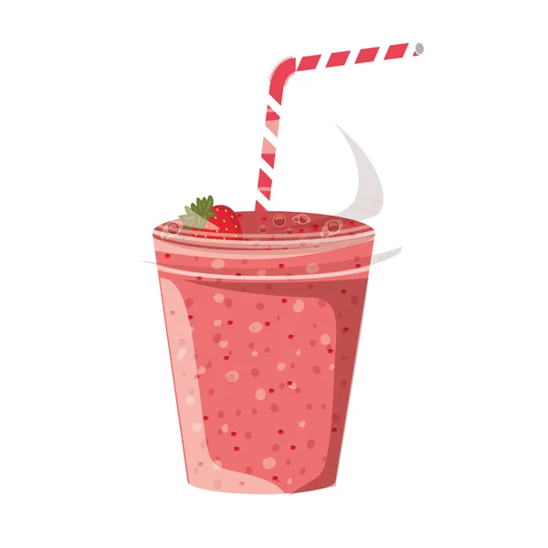Smoothie healthy drink — Stockový vektor