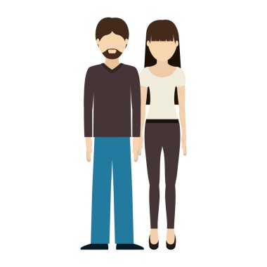 kadın ve adam bir çift