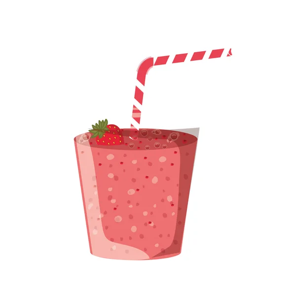 Smoothie boisson saine — Image vectorielle