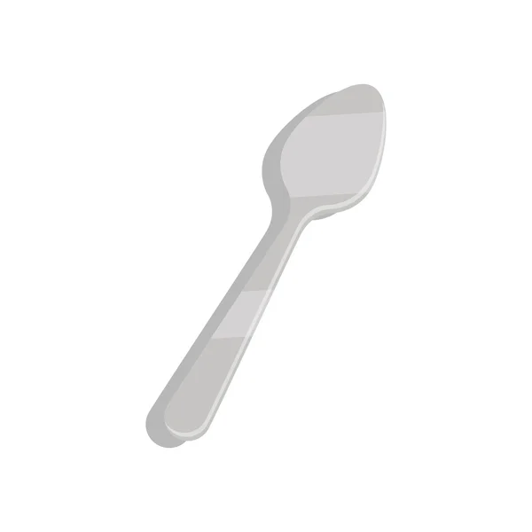 Cuchara utensilio de cocina — Vector de stock