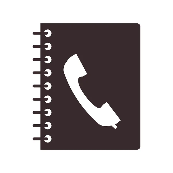 Directory notebook icon — Stock vektor