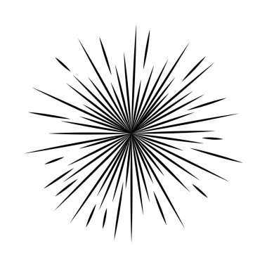 Sunburst dekorasyon