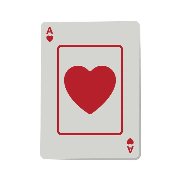 Cartes de poker casino — Image vectorielle