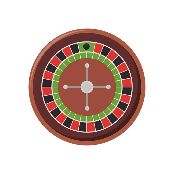 Machine de casino roulette — Image vectorielle