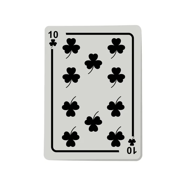 Casino poker cards — Stock Vector