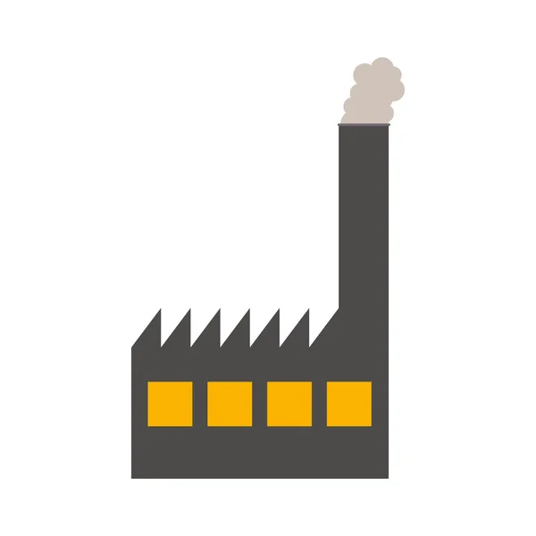 Ipari gyár ikon — Stock Vector