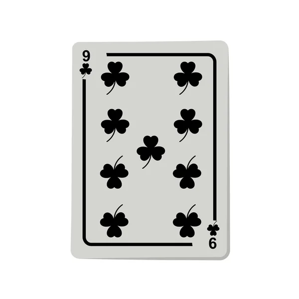 Casino poker kort — Stock vektor