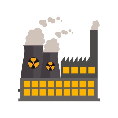 Endüstriyel fabrika simgesi