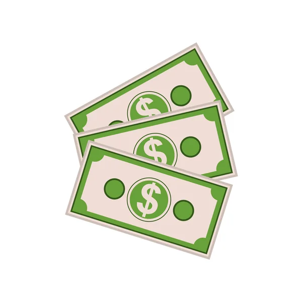 Icono de factura de dinero — Archivo Imágenes Vectoriales