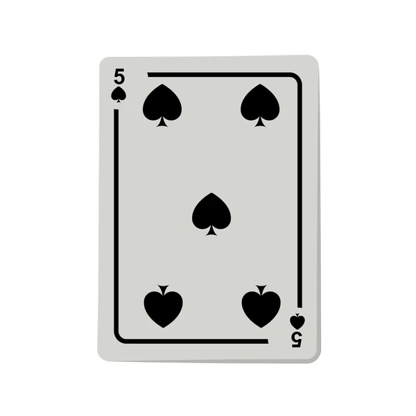 Casino poker kort — Stock vektor