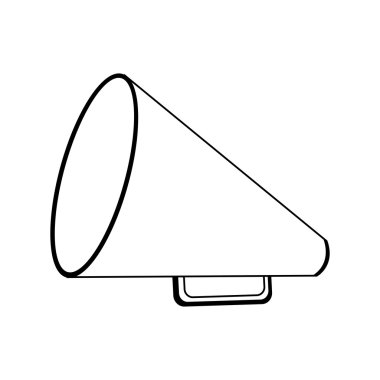 Yönetmen megafon simge görüntüsünü ayarla